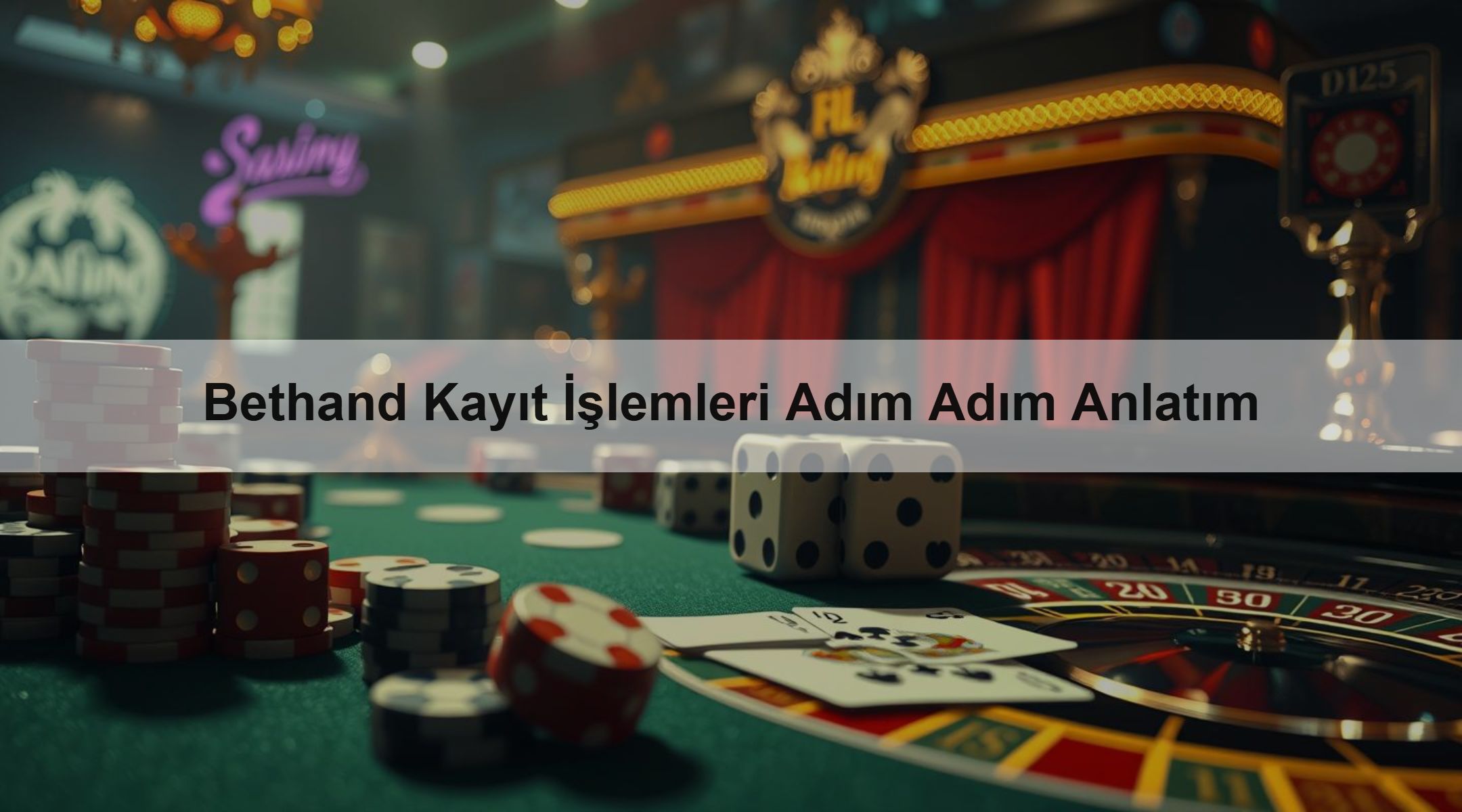 Bethand Kayıt İşlemleri Adım Adım Anlatım 1 Bethand Kayıt İşlemleri Adım Adım Anlatım